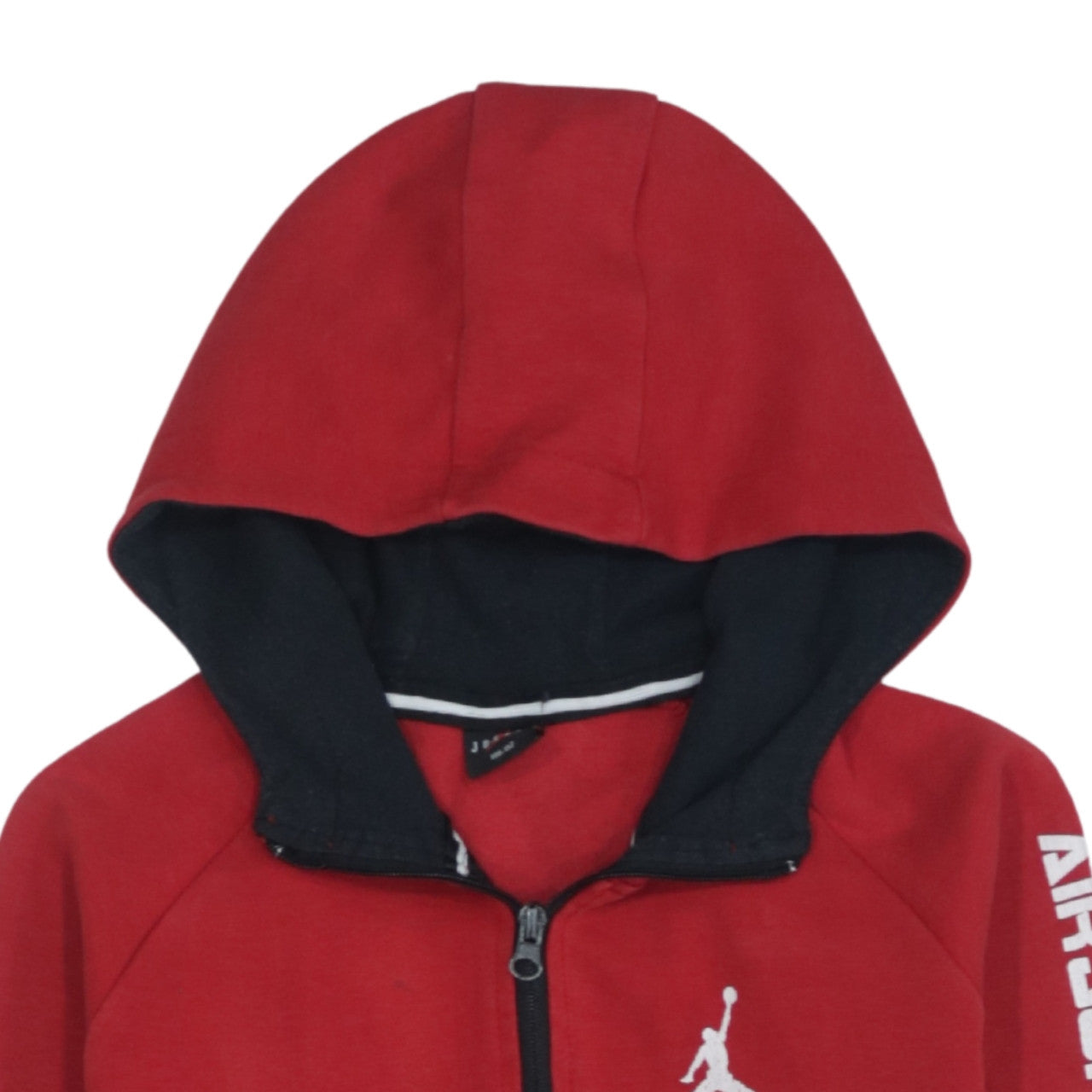Nike Jordan Boys Red Full Zip Hoodie Size 146 Sportswear