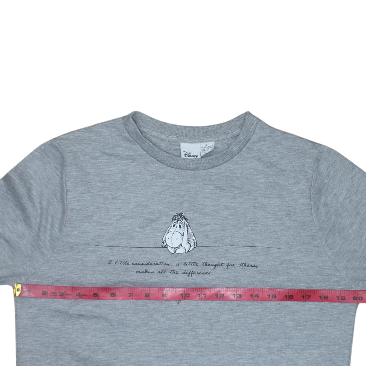 Disney Primark Women Grey Eeyore Sweatshirt UK 10/12 Small