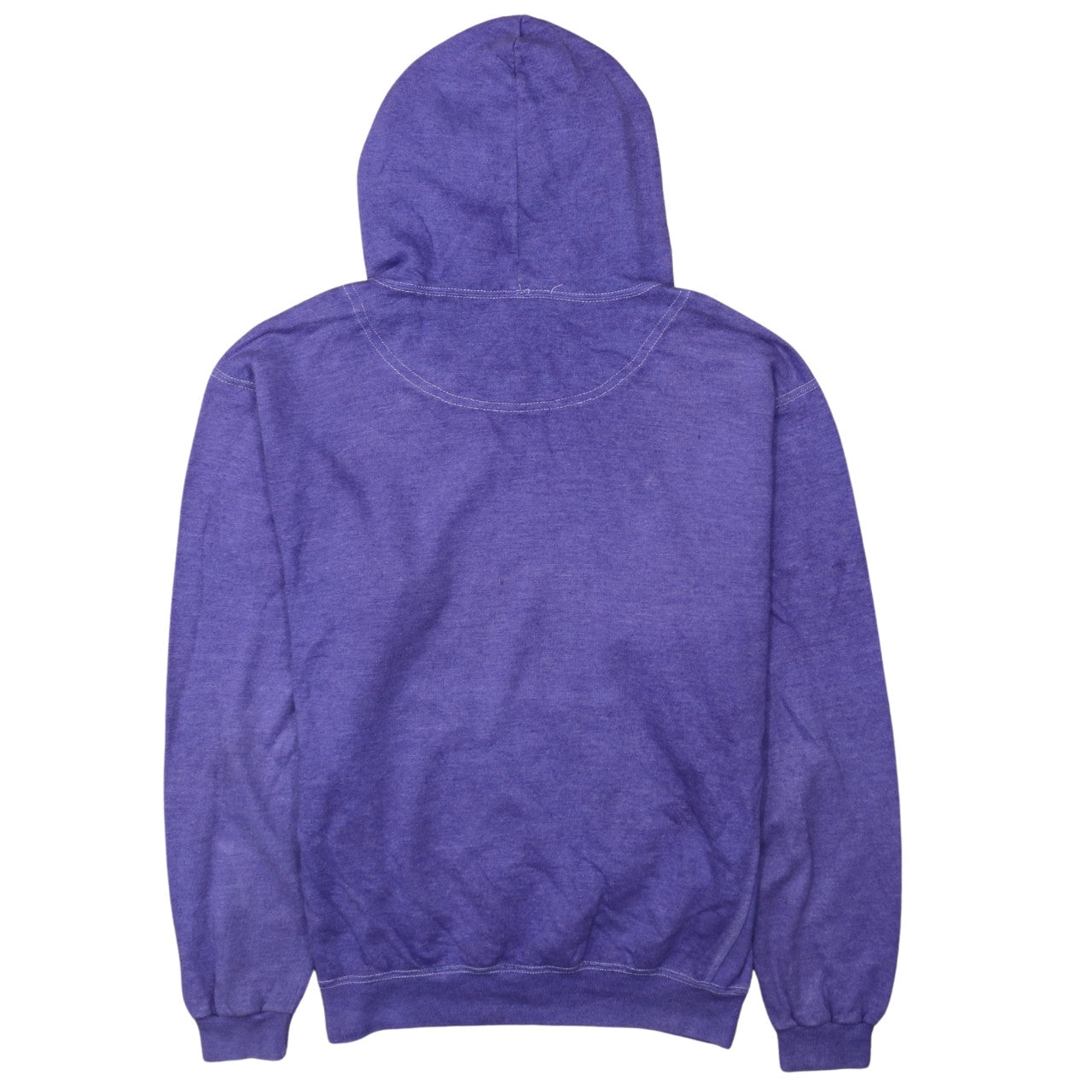 Champion Men's Purple Pullover Hoodie Medium Logo Fleece Sweatshirt
