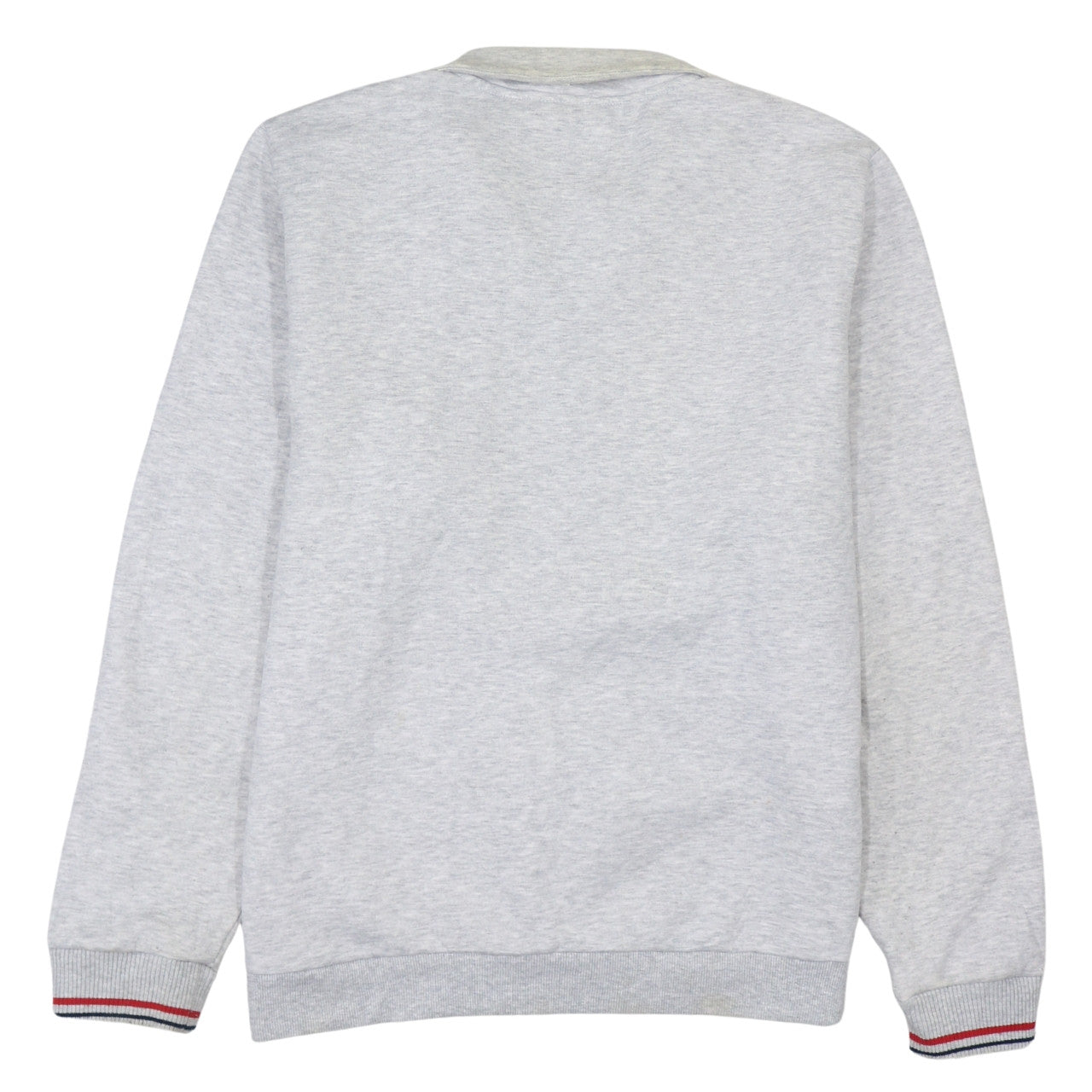 FILA Men's Grey XL 1/4 Zip Pullover Sweatshirt Classic Logo