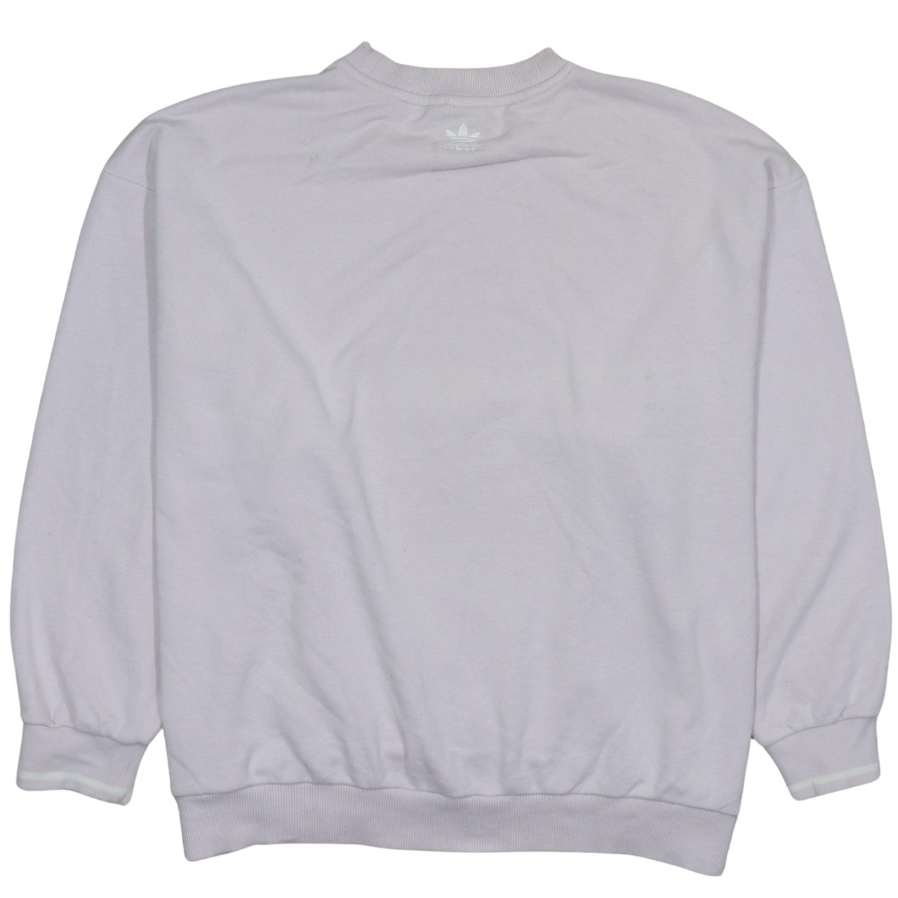 Adidas Womens Beige Tennis Academy Sweatshirt Size 12 Cotton Blend