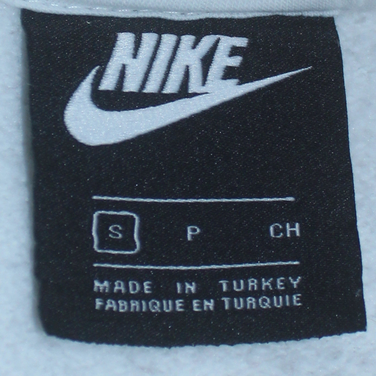 Nike Men's White Air Logo Crew Neck Sweatshirt Small