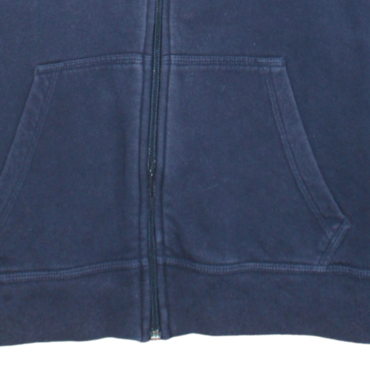 Nike Boys Navy Blue Full Zip Hoodie XL 13-15 Years Cotton Blend