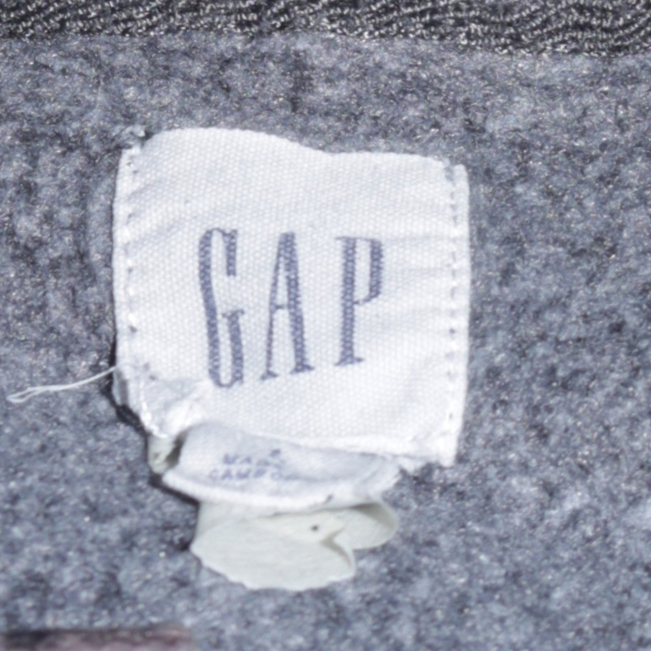 GAP Women's Black Pullover Hoodie American Flag Logo Size L