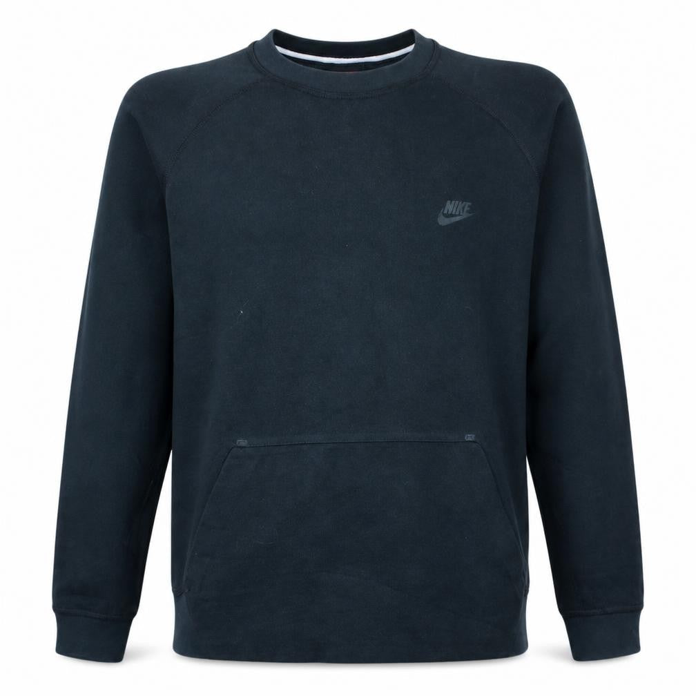 Nike Men's Black M Crew Neck Fleece Pullover Sweatshirt