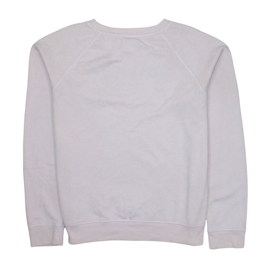 Levi's Womens Pink Sweatshirt Medium Crew Neck Logo Pullover