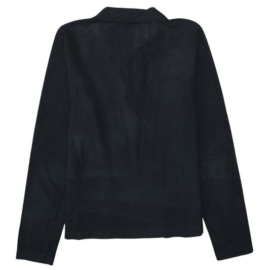 The North Face Womens Black M Fleece 1/4 Zip Pullover Sweatshirt