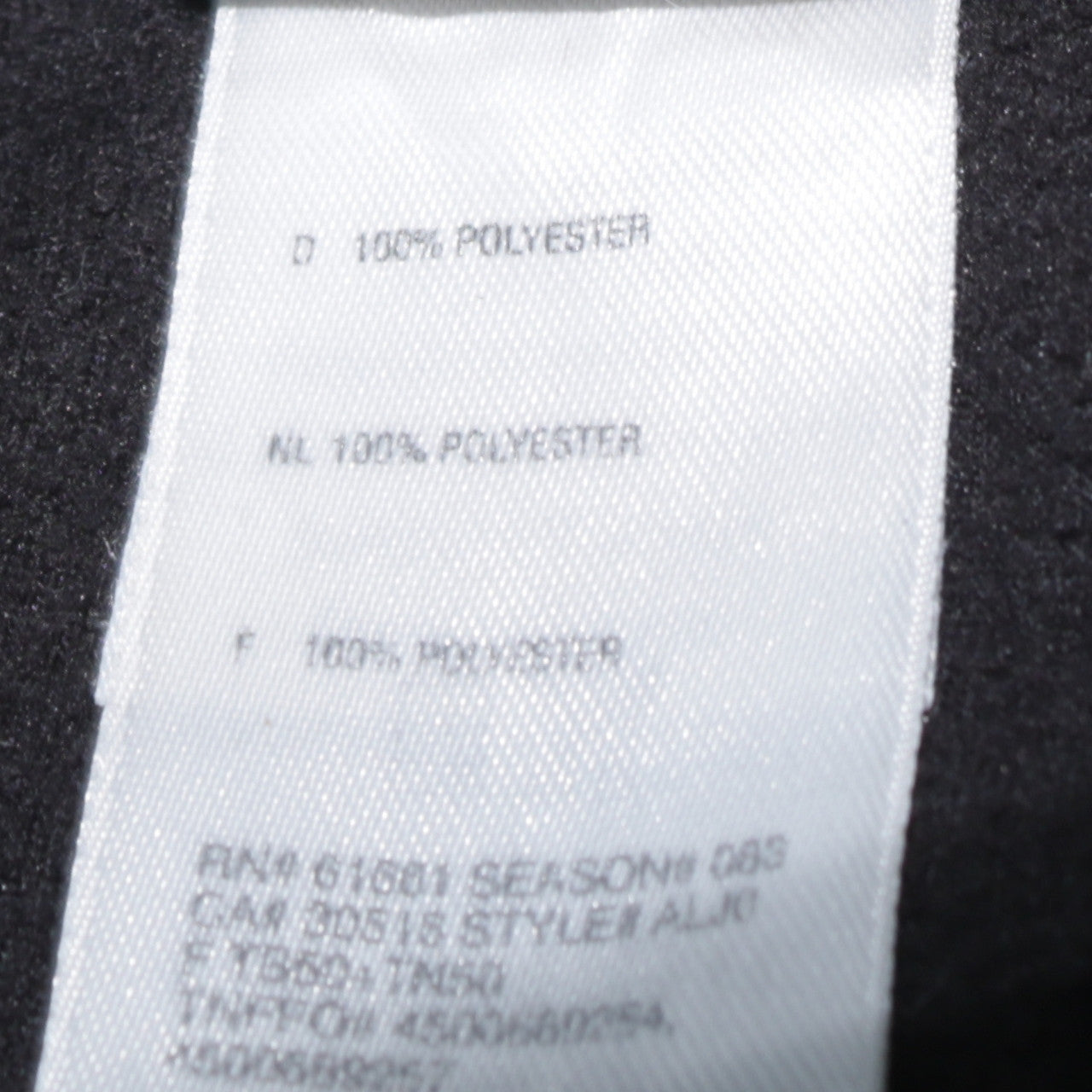 The North Face Womens Black M Fleece 1/4 Zip Pullover Sweatshirt
