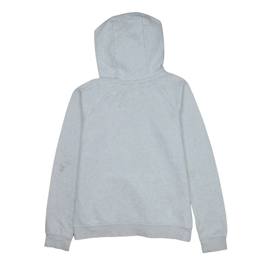 Nike Womens Grey Small Pullover Hoodie Sweatshirt Cotton Blend