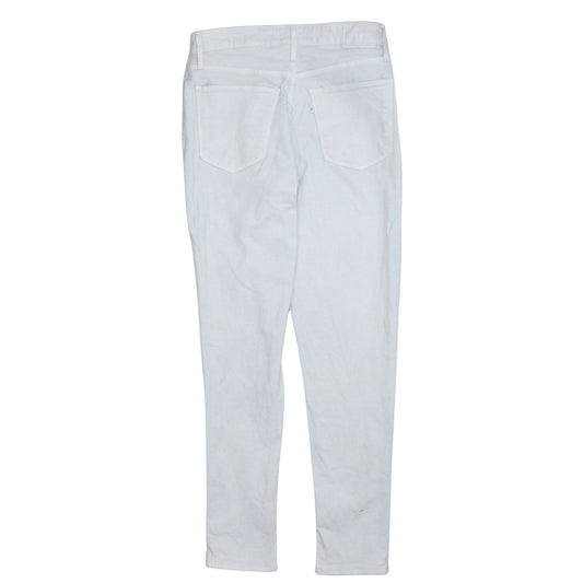 Levi's Women's White 721 High Rise Skinny Jeans Size 29 Slim Fit