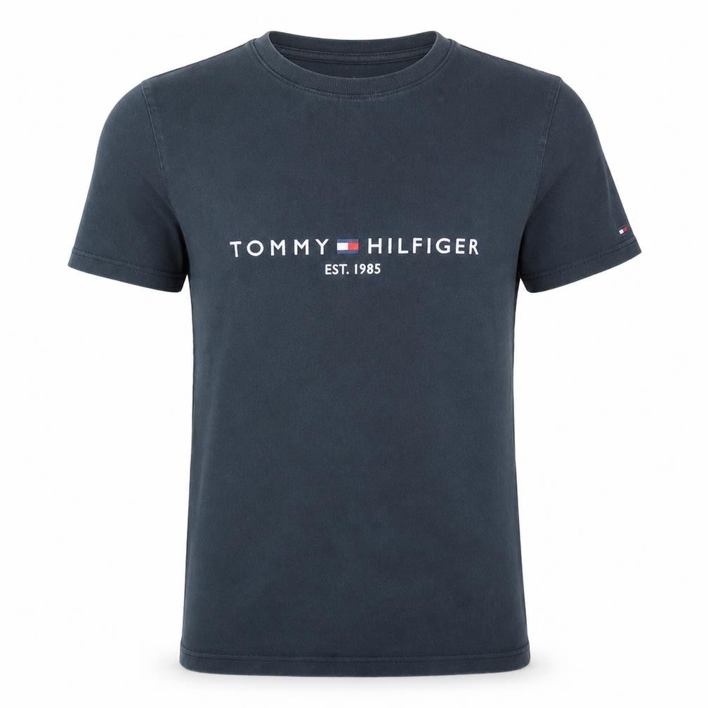 Tommy Hilfiger Men's Black Crew Neck Short Sleeve T-Shirt Size S