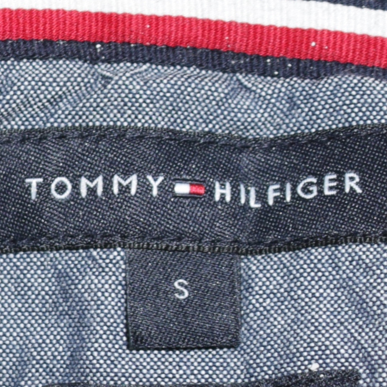 Tommy Hilfiger Men's Green Pullover Hoodie Small Logo Fleece