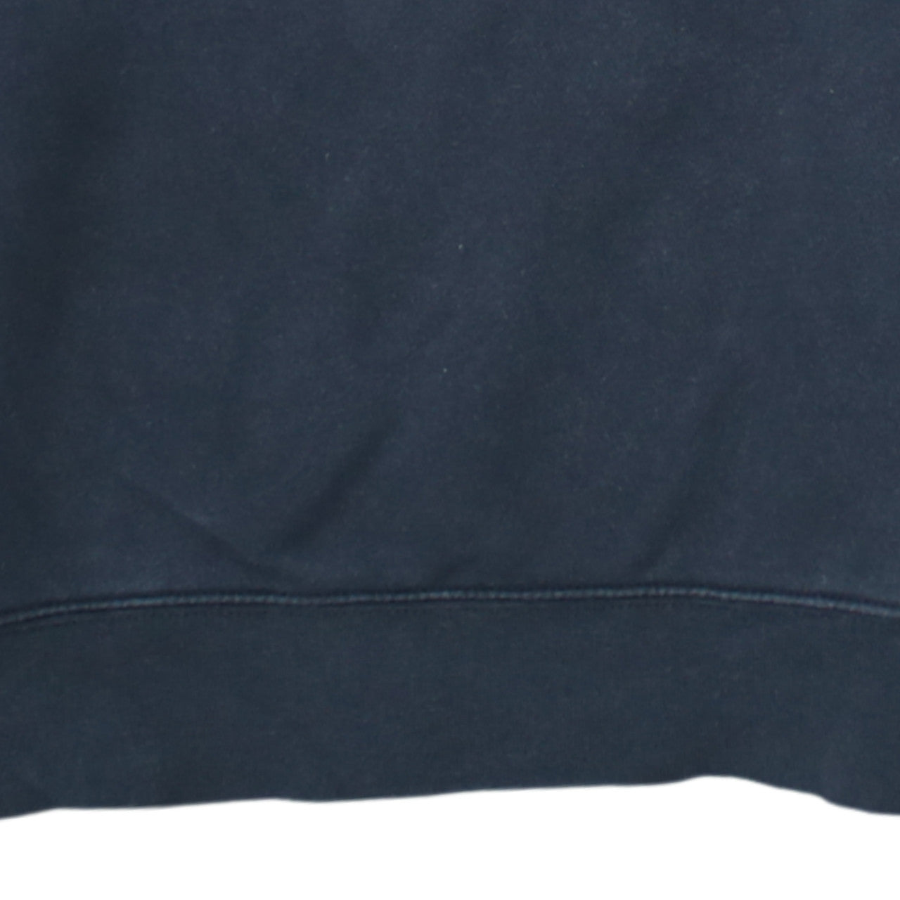 Russell Men's Black Small Crew Neck Embroidered Wolf Sweatshirt