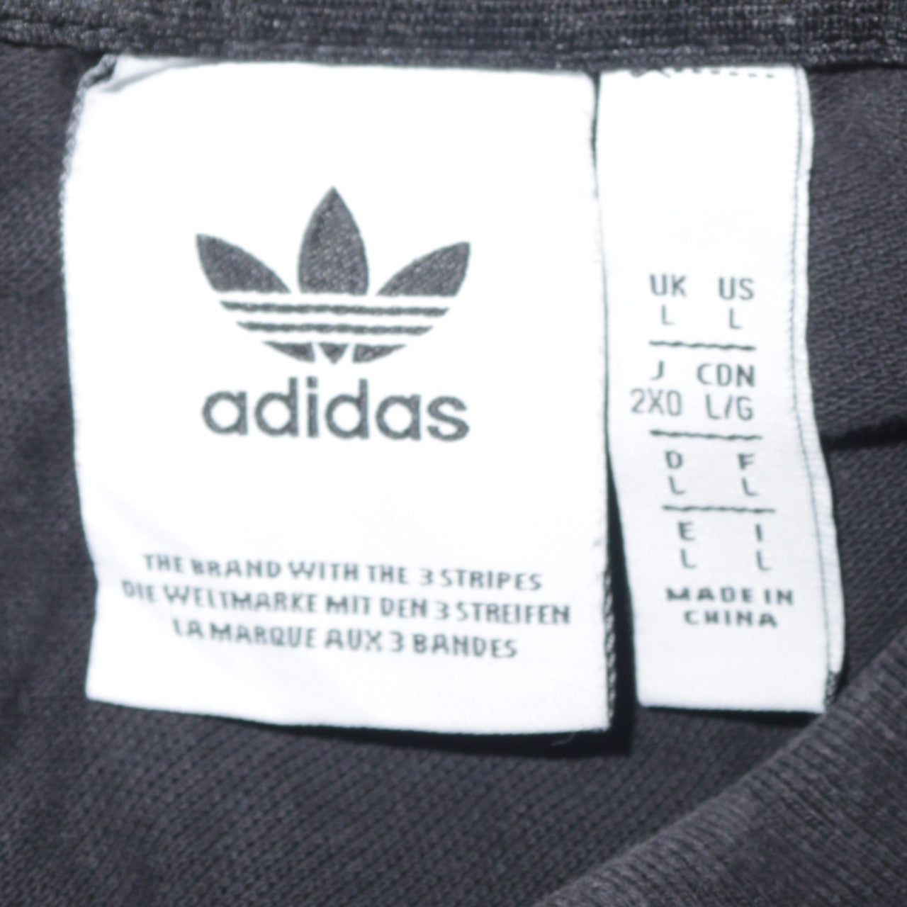 Adidas Men's Black Polo Shirt L Classic Fit Short Sleeve Cotton