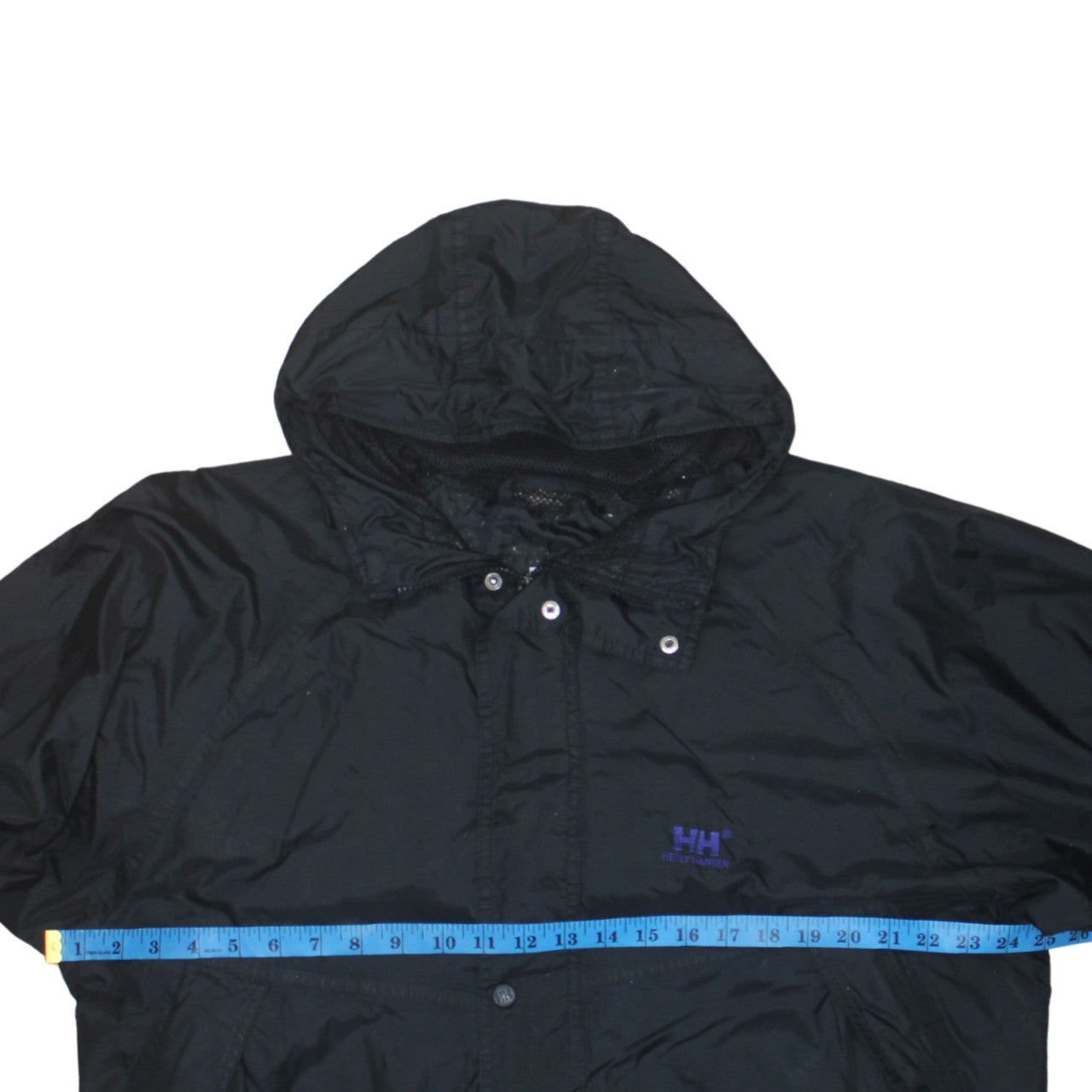 Helly Hansen Men's Black L Waterproof Hooded Rain Jacket