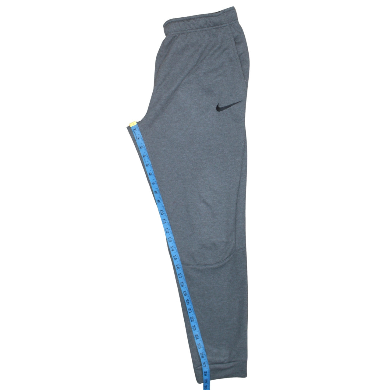 Nike Men's Grey Dri-FIT Jogger Trousers Size M Polyester Activewear