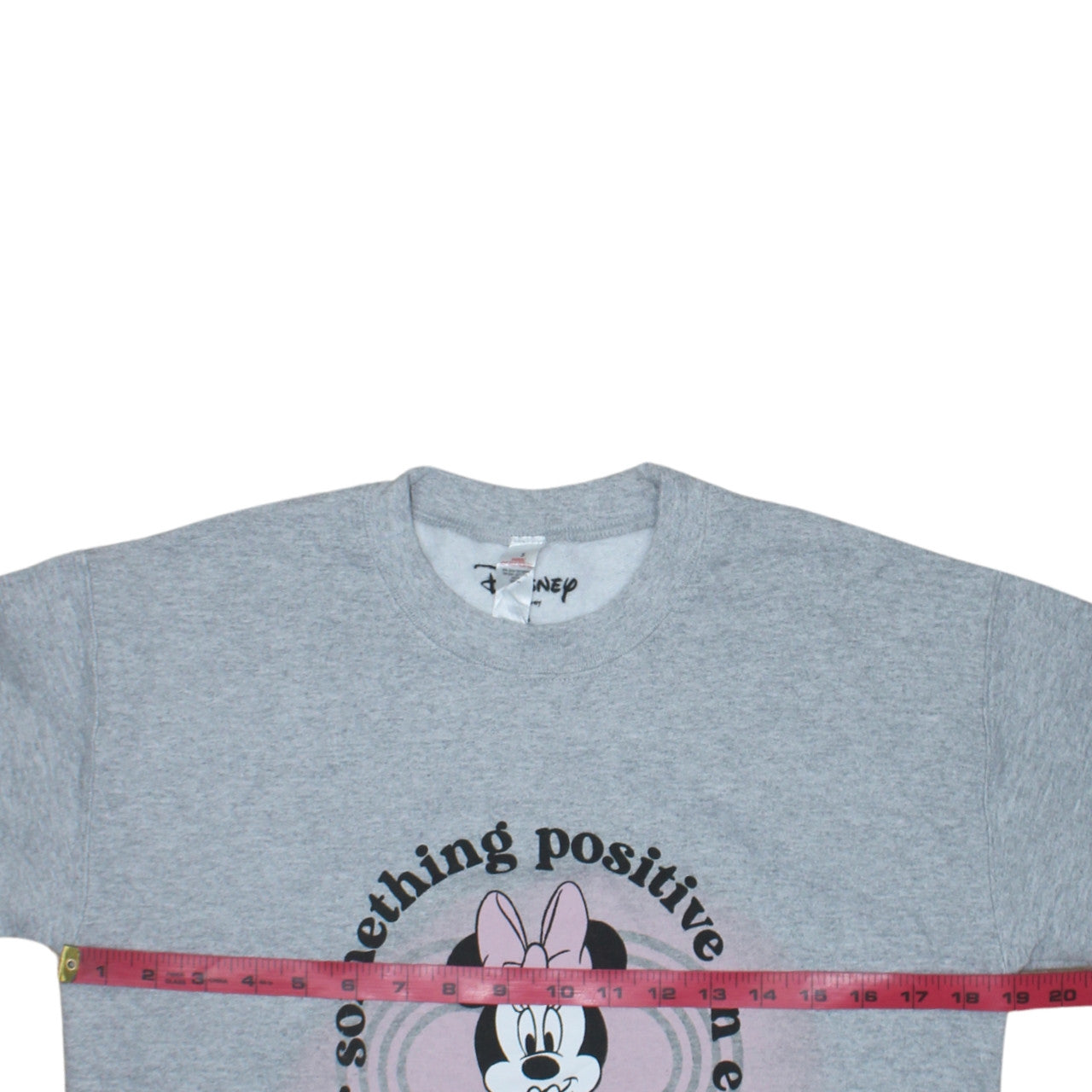 Disney x Topshop Women's Grey Minnie Mouse Pullover Sweatshirt UK 10