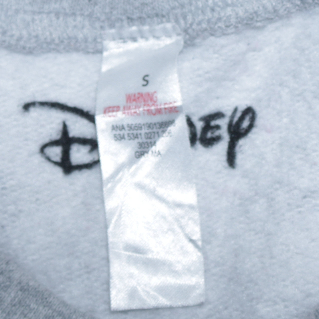 Disney x Topshop Women's Grey Minnie Mouse Pullover Sweatshirt UK 10