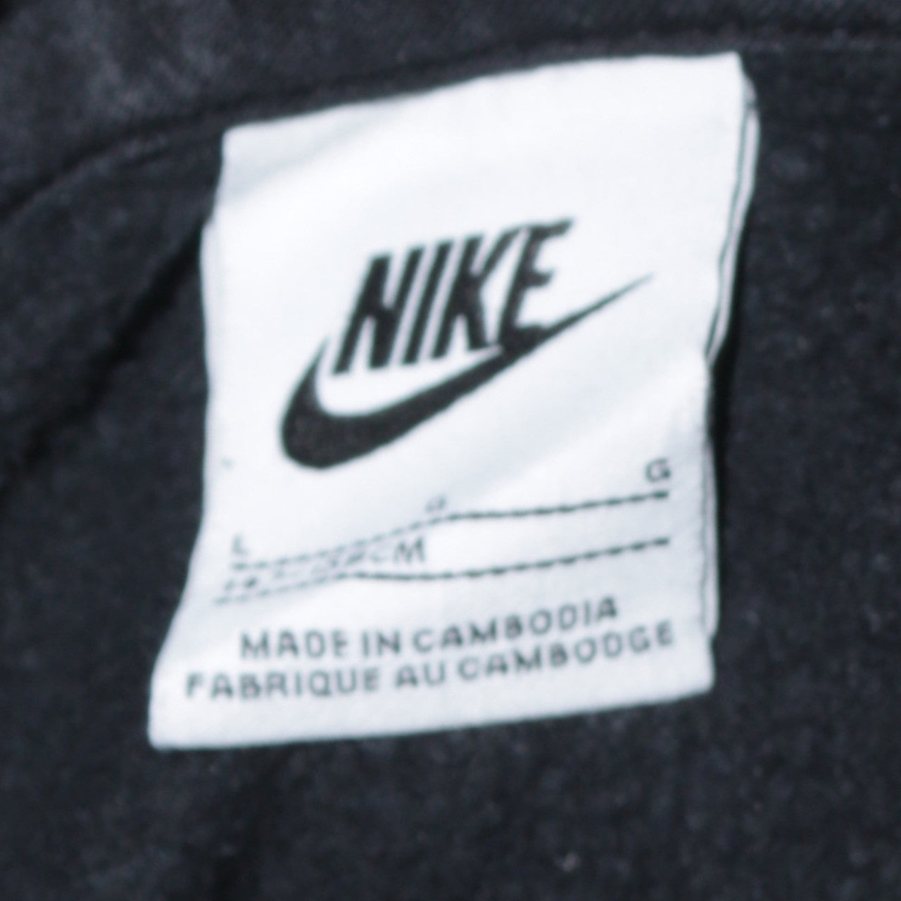 Nike Women's Black Pullover Hoodie L Relaxed Fit Casual Sweatshirt