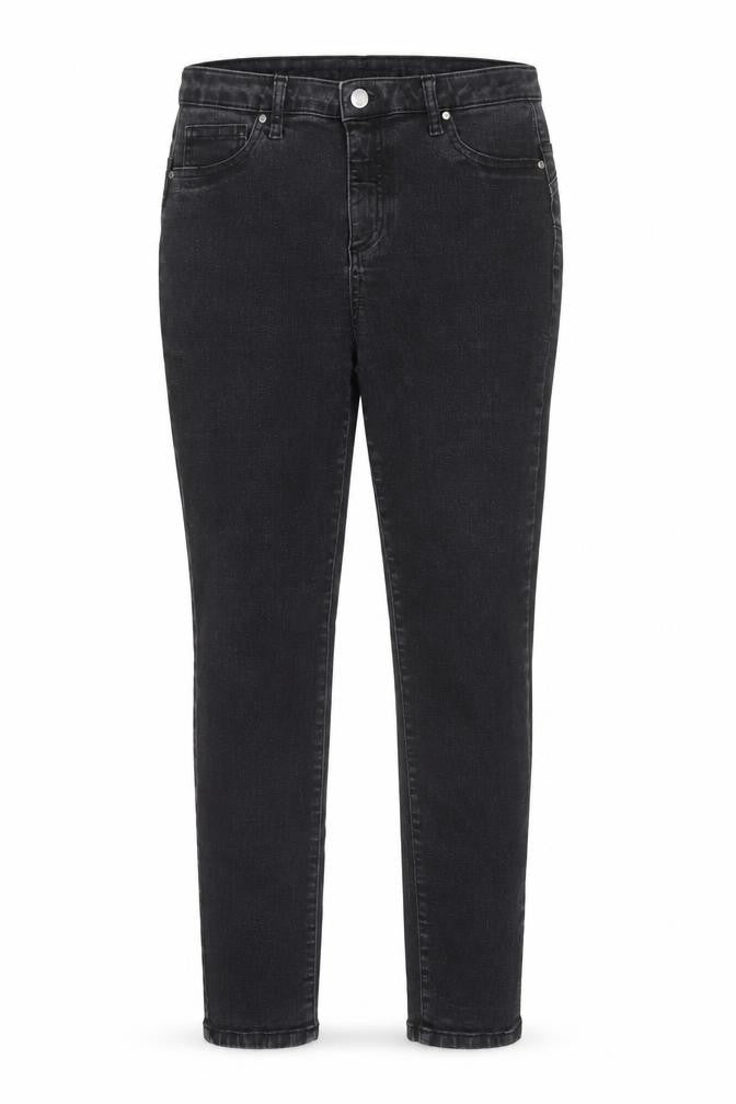 Front view of Gallery Women’s Black, size UK 14, Skinny Stretch Jeans