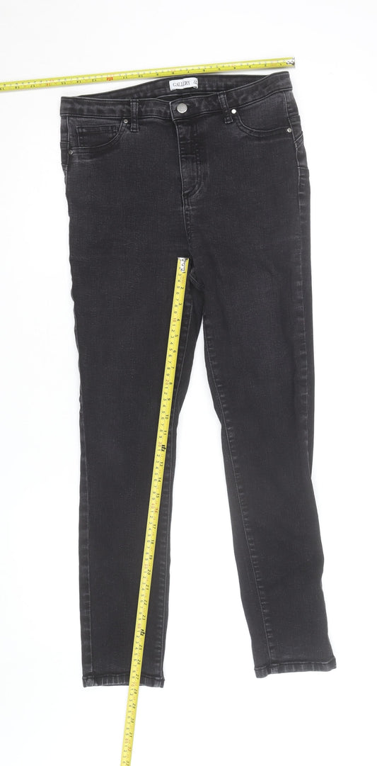 Gallery Women’s Black Size 14 Skinny Stretch Jeans