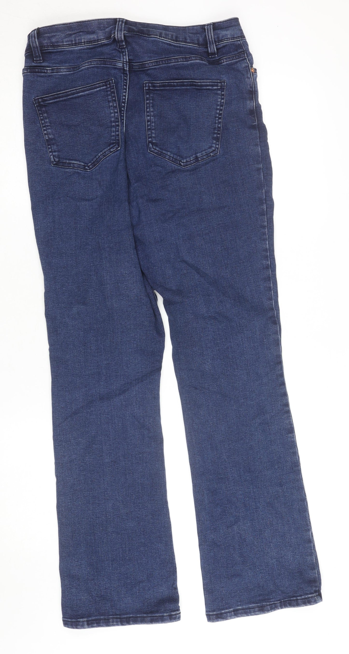 Next Women’s Blue Bootcut High Rise Denim Jeans Size 10 Regular