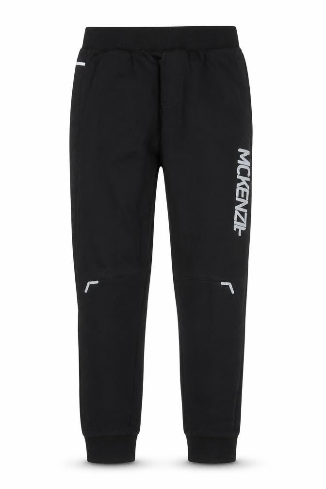 McKenzie Boys Black Jogger Trousers 13-15 Years Fleece Casual Sweatpants