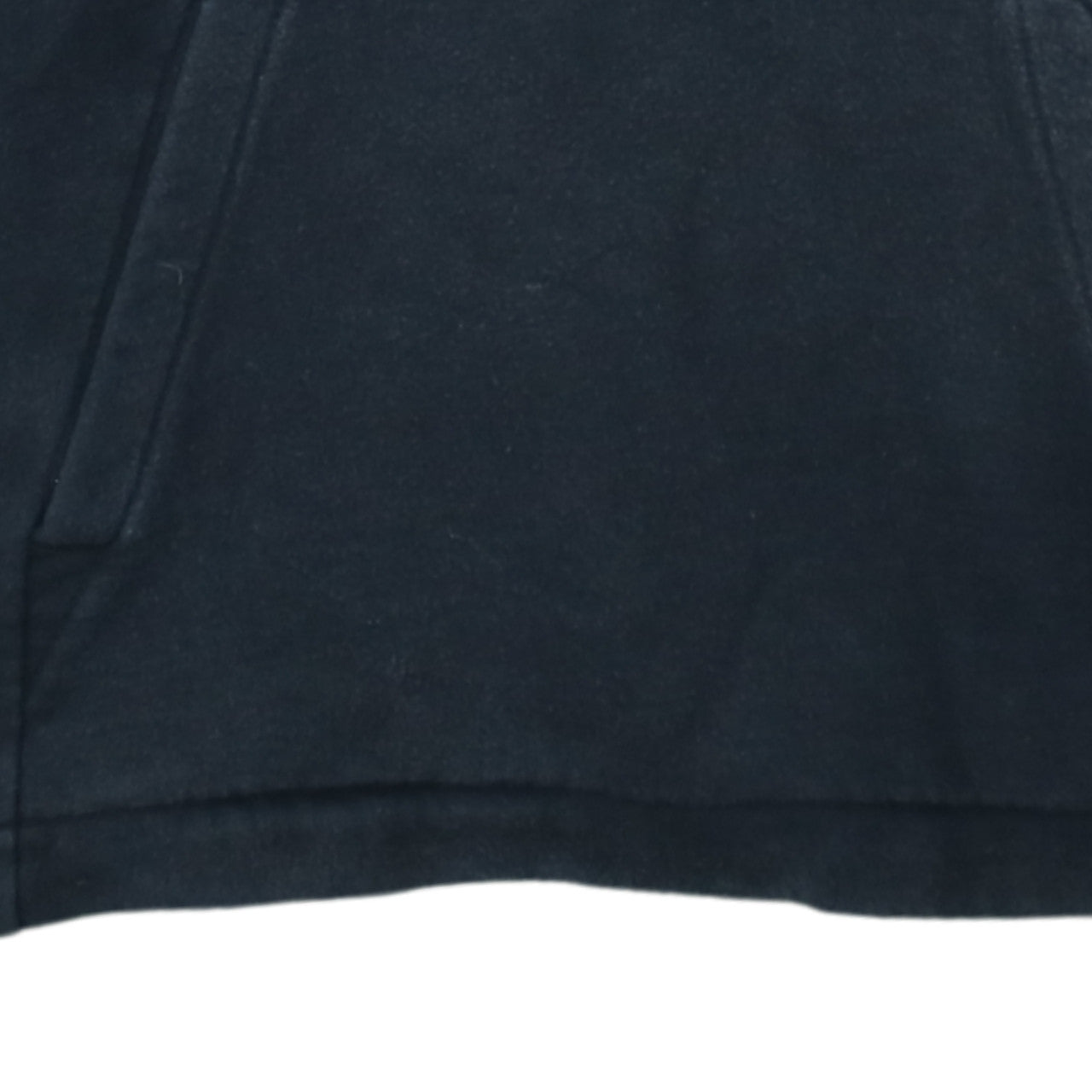 Nike Men's Black Medium Pullover Hoodie with Logo Pocket Detail