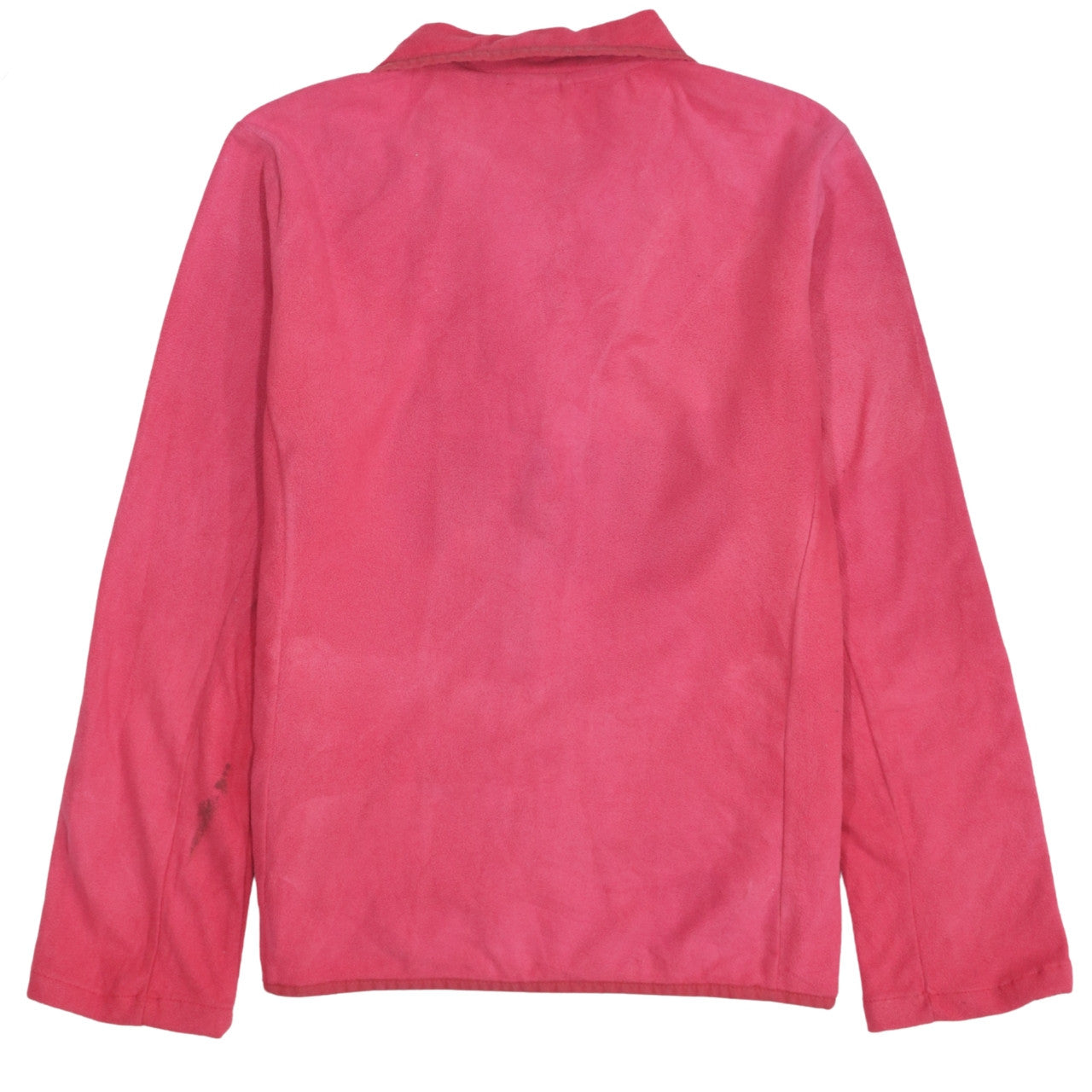 Adidas Womens Pink Fleece Full Zip Jacket Size M