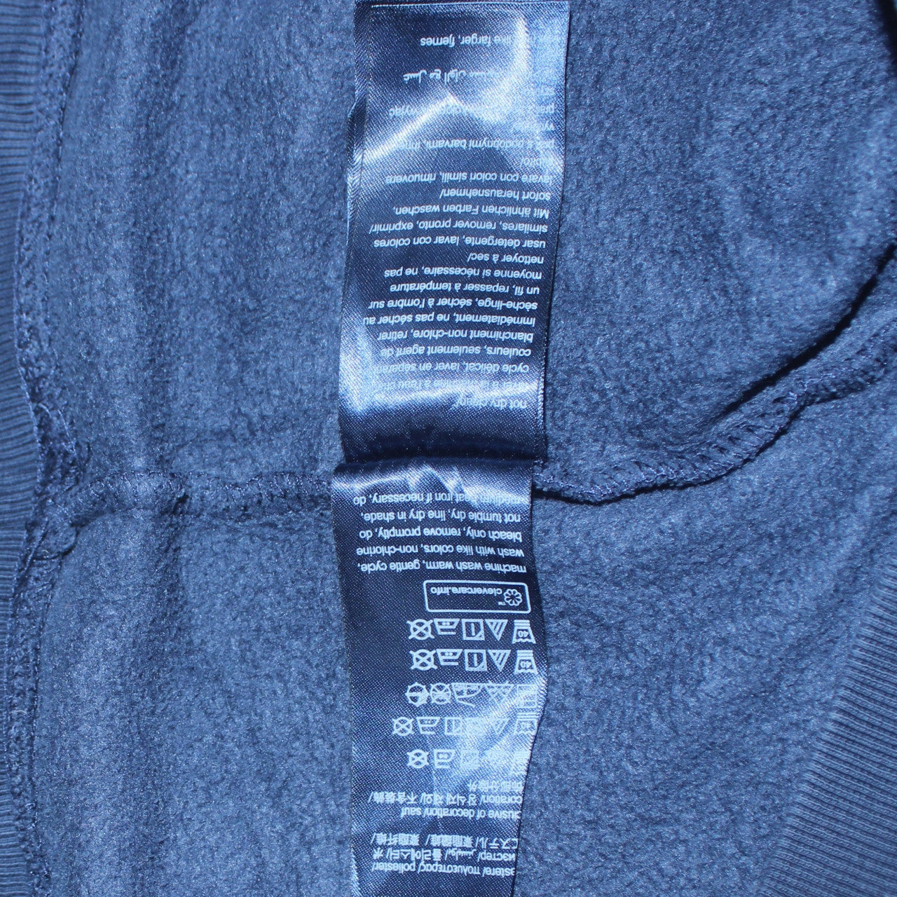 Tommy Jeans Women's Blue Pullover Hoodie Size L Cotton Blend