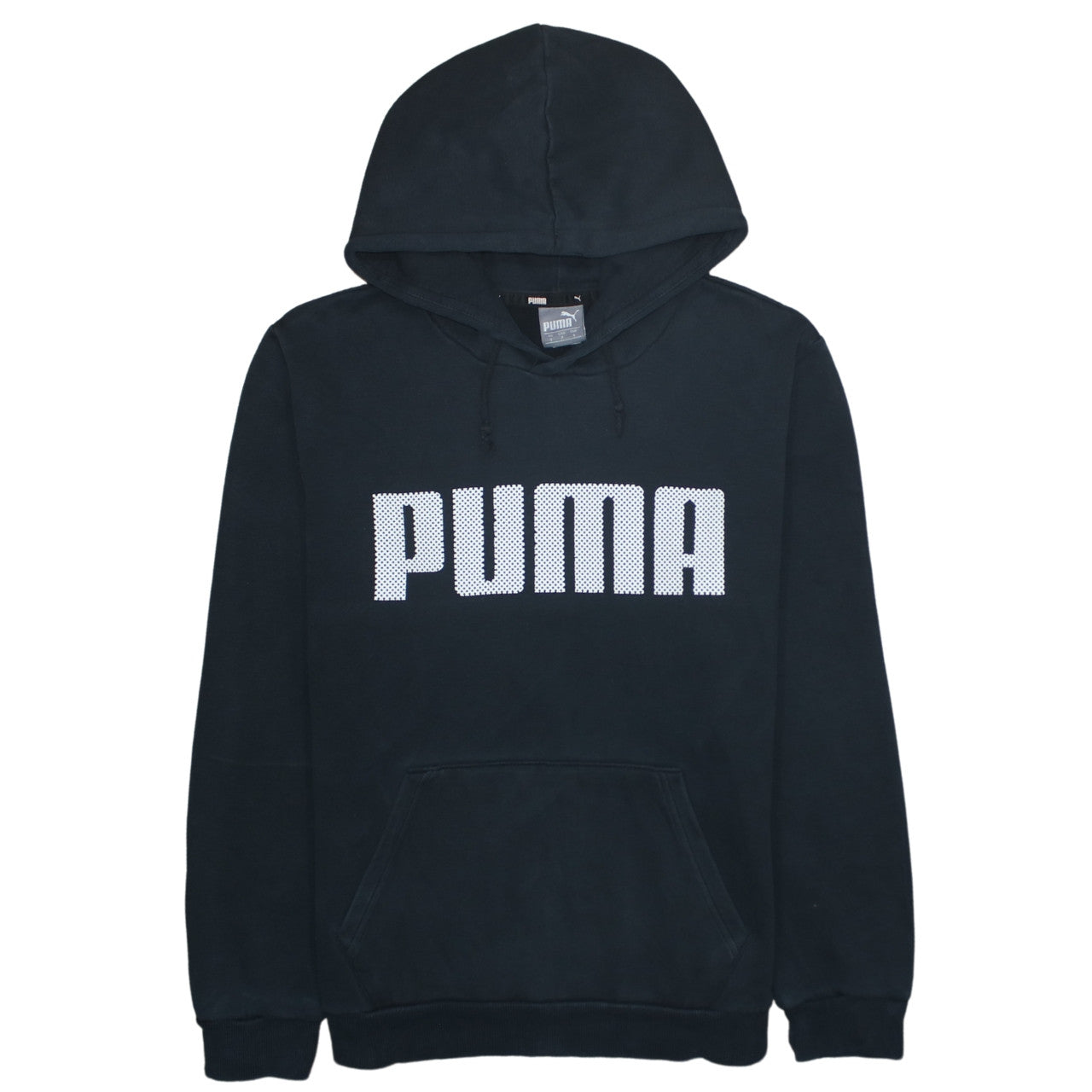 Puma Men's Black Pullover Hoodie Small Fleece Sportswear