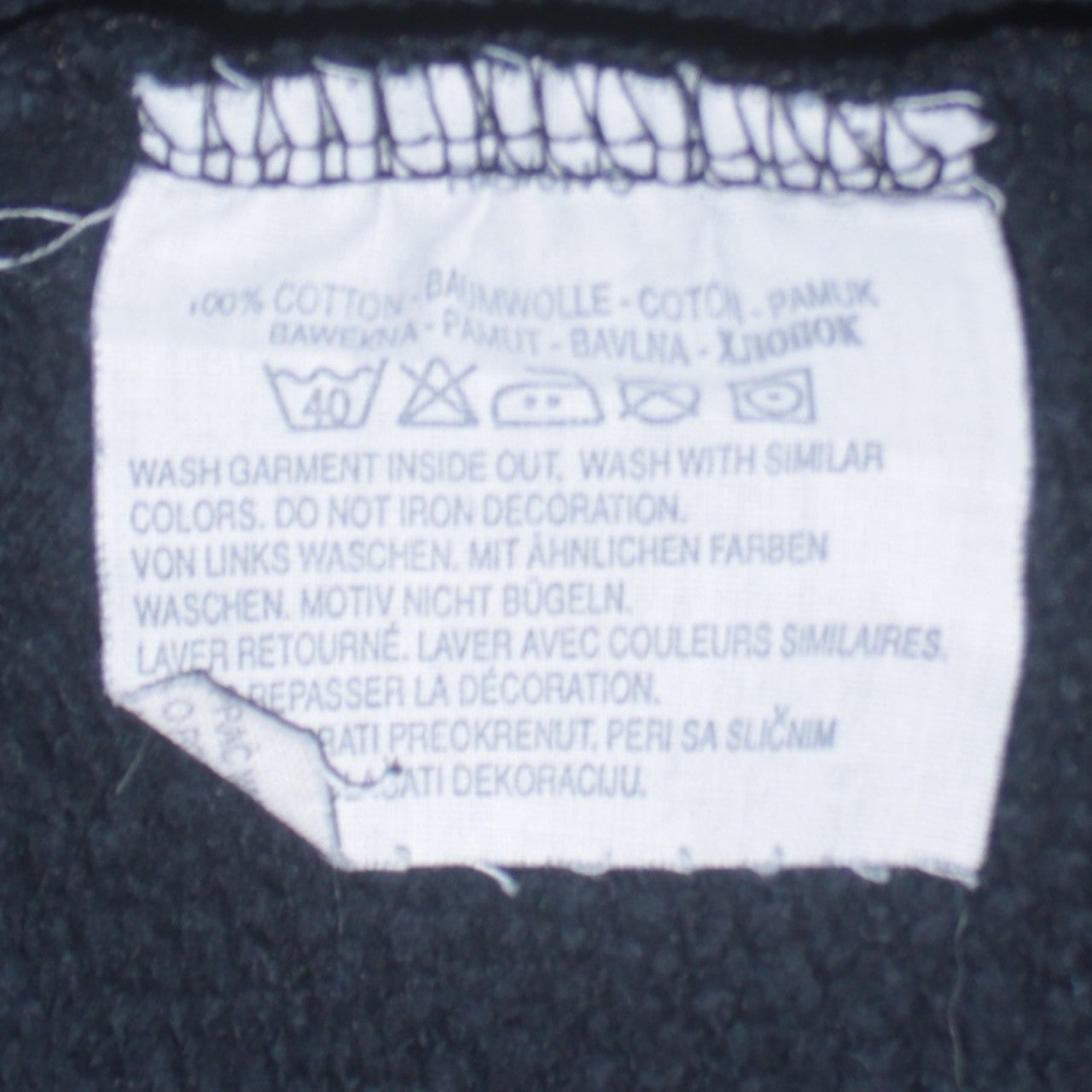 Levi's Men's Black XL Pullover Crew Neck Cotton Sweatshirt