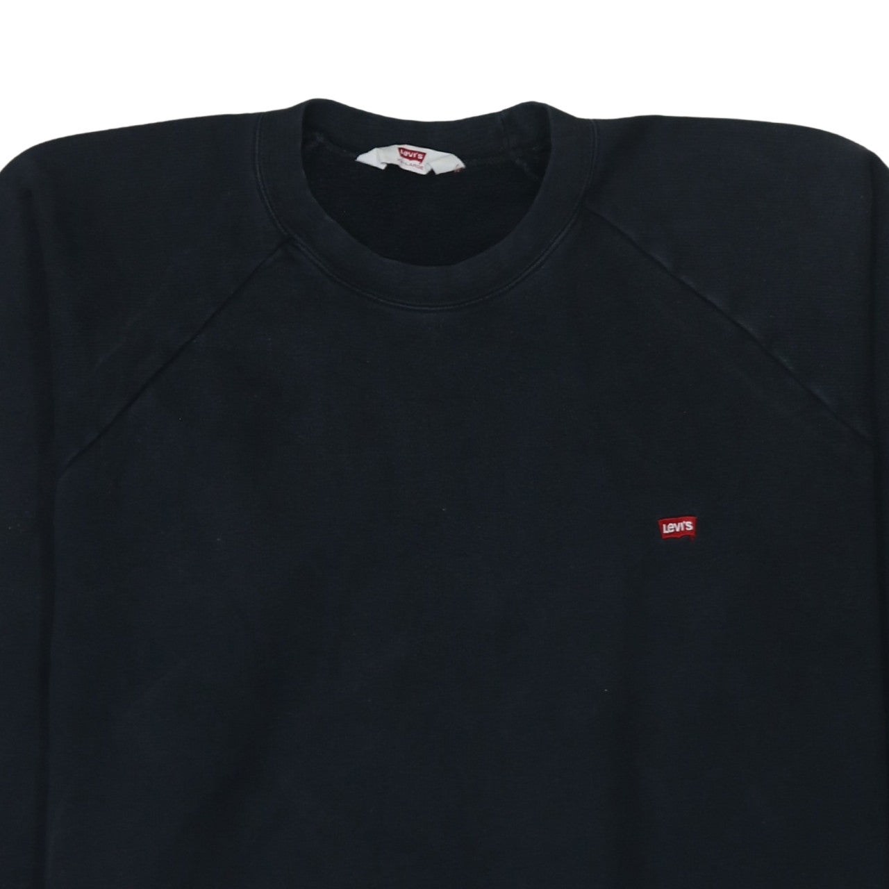 Levi's Men's Black XL Pullover Crew Neck Cotton Sweatshirt