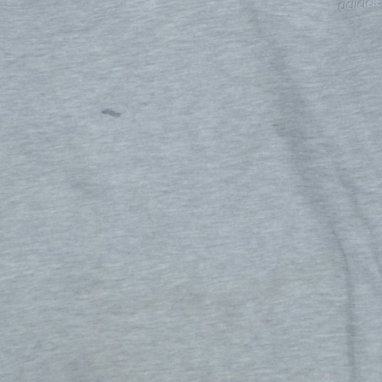 Adidas Men Grey XL Pullover Sweatshirt Crew Neck Sports Top