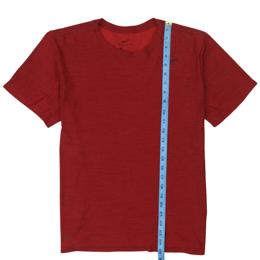 Nike Men's Red Dri-Fit Athletic T-Shirt Size M