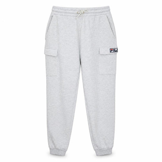 Fila Men's Grey Jogger Sweatpants M Regular Fit Fleece Trousers