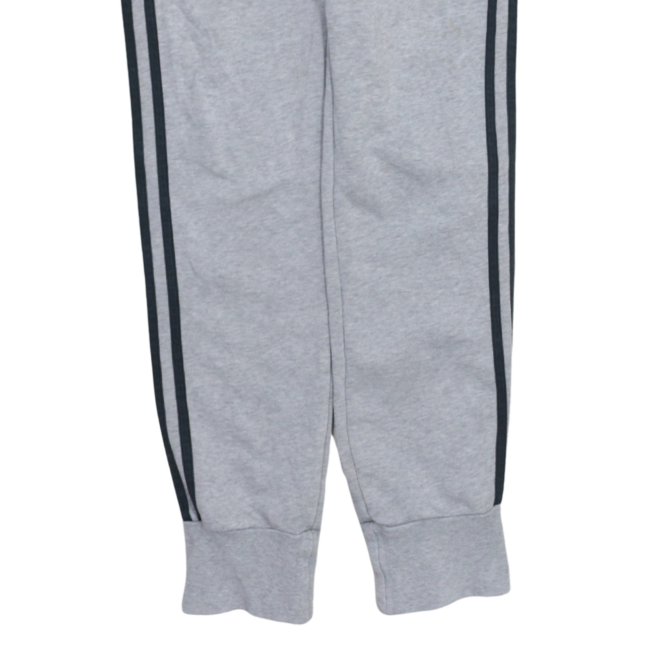 Adidas Men's Grey Jogger Sweatpants XS Tapered Fit Side Stripe