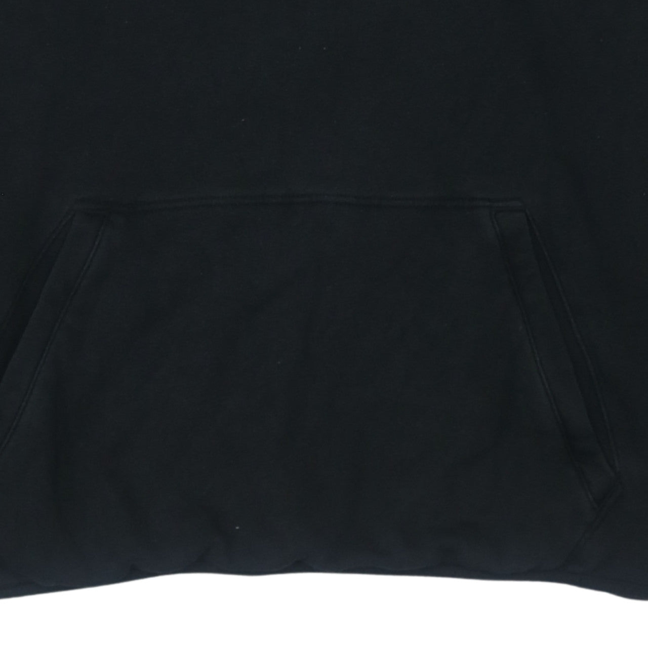 Puma Men's Black Small Pullover Hoodie with Logo and Pockets