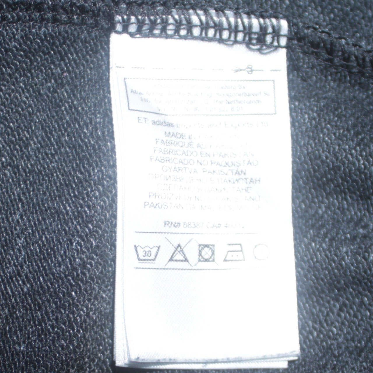 Adidas Men's Grey Full Zip Hoodie Size S Sportswear