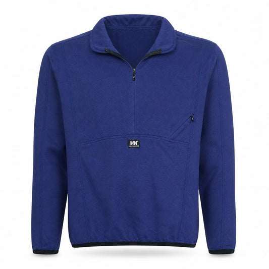 Helly Hansen Men's Blue 1/4 Zip Pullover Sweatshirt XS Outdoor Fleece