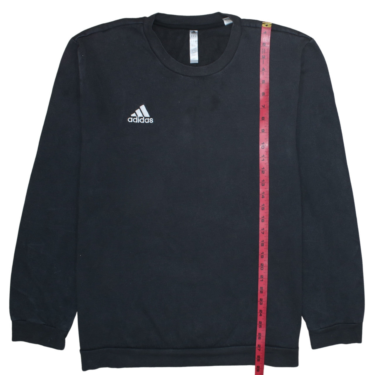 Adidas Men's Black XL Pullover Sweatshirt Crew Neck Fleece