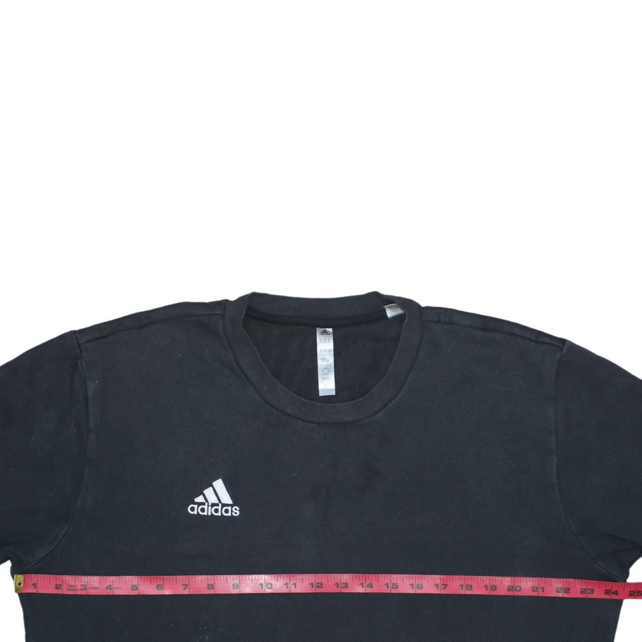 Adidas Men's Black XL Pullover Sweatshirt Crew Neck Fleece
