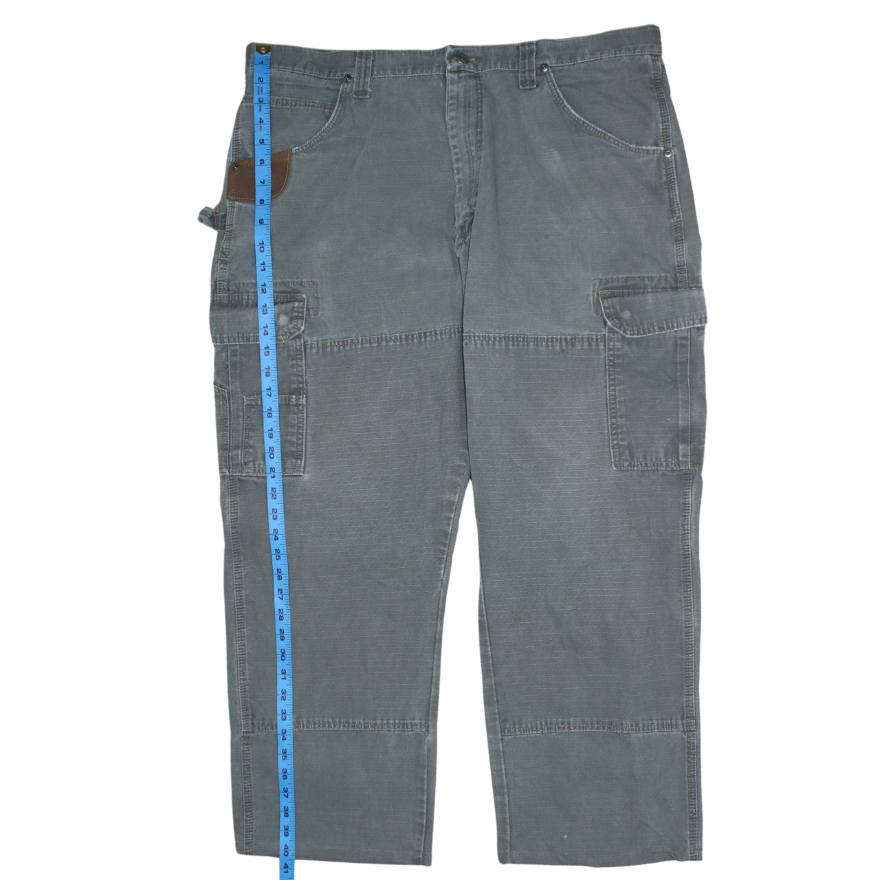 Wrangler Men's Grey 40x32 Cargo Workwear Trousers