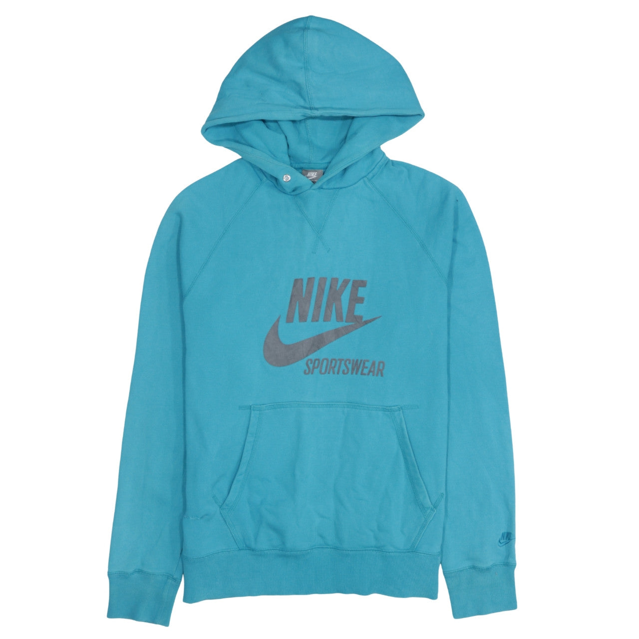 Nike Mens Blue Sportswear Pullover Hoodie Size M