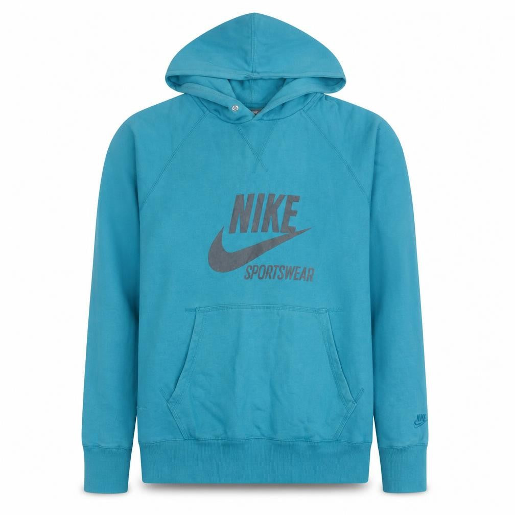 Nike Mens Blue Sportswear Pullover Hoodie Size M