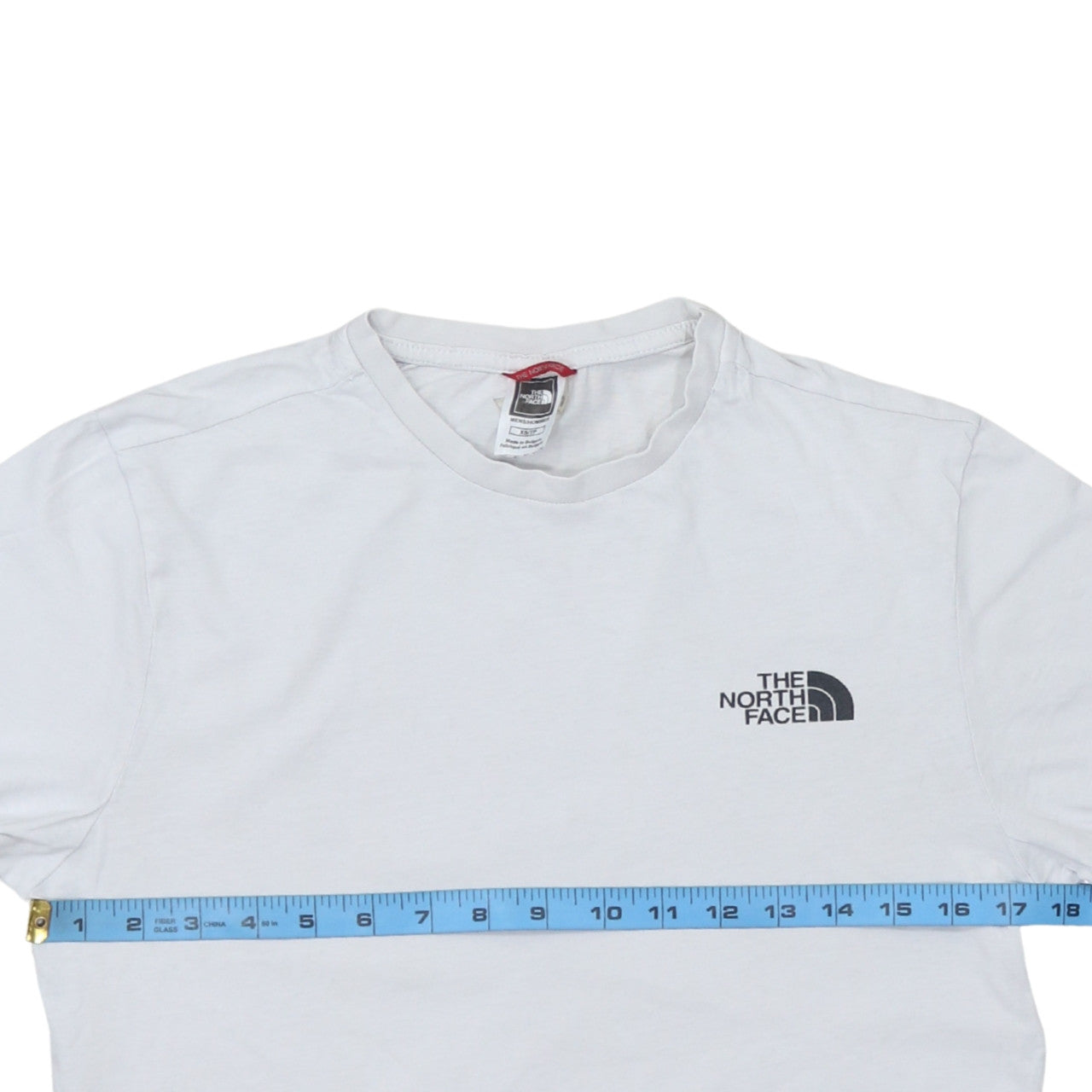 The North Face Men's White Crew Neck Cotton T-Shirt XS