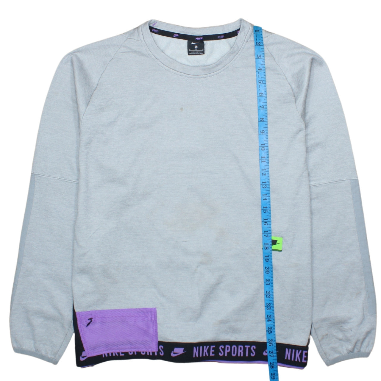 Nike Mens Grey XL Pullover Crew Neck Sports Sweatshirt