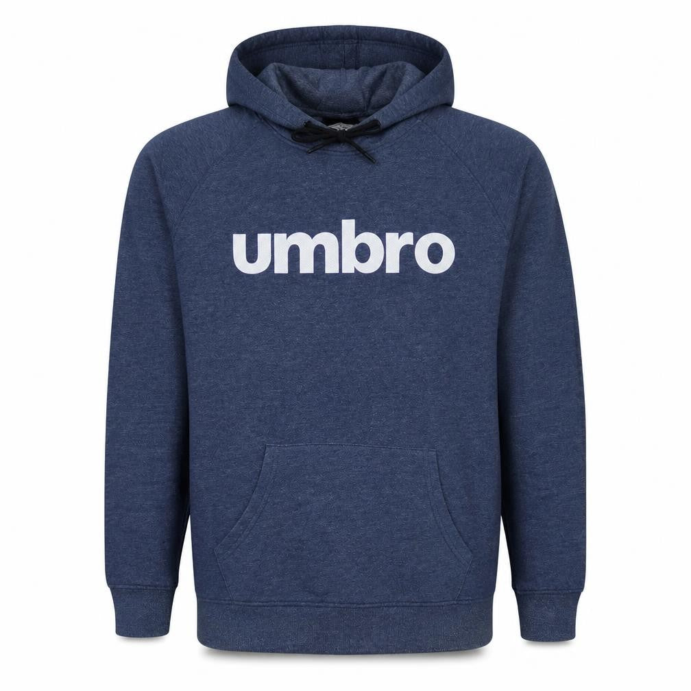 Umbro Men's Blue XL Pullover Hoodie Sports Fleece Sweatshirt