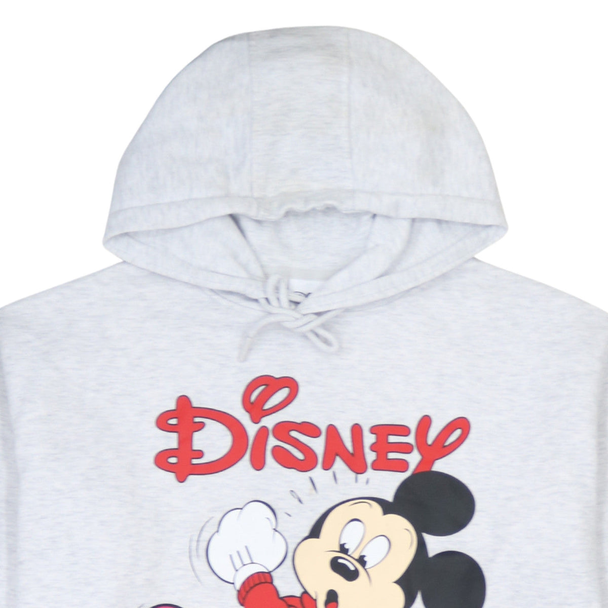 Disney Womens Grey Mickey Mouse Hoodie Size L 14/16 Primark Cares