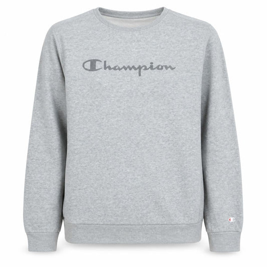 Champion Boys Grey 15-16 Years Crew Neck Pullover Sweatshirt